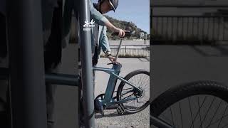 Yerka vélo électrique avec un antivol intégré à son cadre [upl. by Jedlicka]