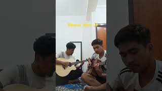 Bhanai introacoustic cover 2021memories music tribalrain guitar cover nepalisong acoustic [upl. by Narruc]