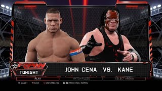 WWE 2K17 PS3  John Cena VS Kane [upl. by Xavier]