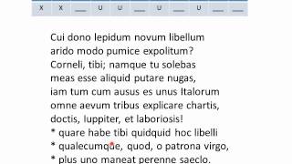 Catullus Hendecasyllabic Meter Lecture 05 of 05 [upl. by Nomad]