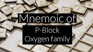 Mnemonic of oxygen family Group 16Periodic tablePBlock [upl. by Ignaz]