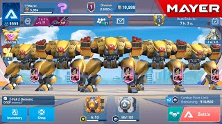 Highest Hangar Power  Mech Arena [upl. by Madi]