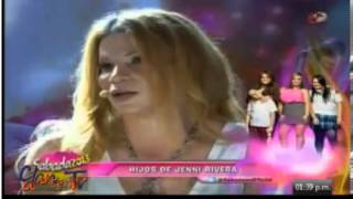 Prediccion Para los Hijos de Jenny Rivera en Sabadazo 19012013 [upl. by Auqinat]