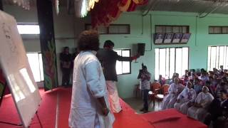 Actor Jayan in Cartoonist JITHESHJI SHOW glimpses of his SPEED CARTOON STAGE SHOW VaRaYaRaNgU [upl. by Winou189]