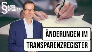 Transparenzregister Neues Gesetz am 01082021  was muss ich tun I Vereinfacherde [upl. by Obnukotalo]