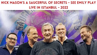 Nick Masons A Saucerful od Secets  See Emily Play  Live in Istanbul  2022 [upl. by Orferd]