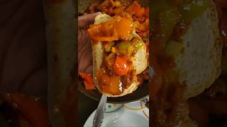 Easy 😯bell pepper recipe 🤤peperonata ricetta facile shorts italy food [upl. by Fariss]