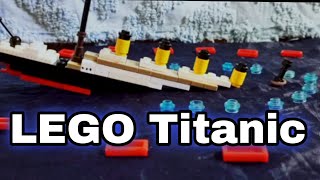 LEGO Titanic sinking stopmotion animation [upl. by Asirram620]