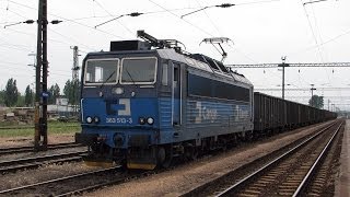 quotEgzotikusquot mozdonyok teherszolgálatban  Foreign locomotives in Hungary [upl. by Mira]