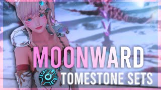 Every Moonward Tomestone Set Showcase And How To Get   Endwalker Gear Showcase  Zone Spoiler [upl. by Ayocat]