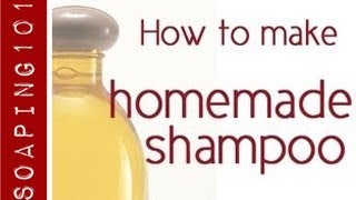 How to Make Homemade Shampoo  Soaping101 [upl. by Aleetha]