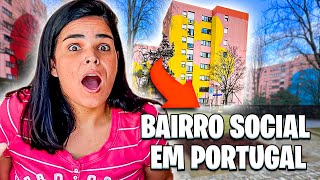 COMO É UM BAIRRO SOCIAL EM PORTUGAL 2024 [upl. by Mickie]