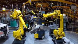 Fanuc Stand  München  Automatica 2016 [upl. by Noonberg]