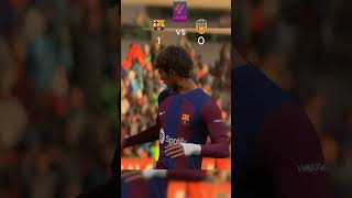 MATCH10 LALIGA BARCELONA vs Valencia fifa trendingfc24gameplayragegamer47viralvideoshorts [upl. by Penrod]