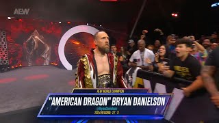 Bryan Danielson Entrance  AEW Dynamite September 25 2024 [upl. by Qulllon139]