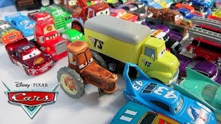 DISNEY PIXAR CARS COLLECTION LIGHTNING MCQUEEN TRACTOR TIPPIN MATER JUGUETE [upl. by Atiras]