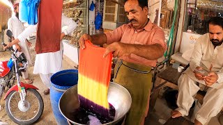 Amazing skills of fabric Dyeing in local market  Cloth Dyeing DIY [upl. by Peednus]