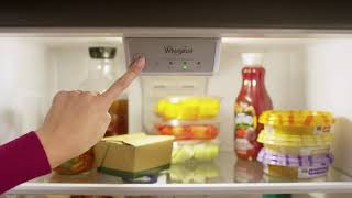 Whirlpool® Refrigeration  Freezer Temperature Controls [upl. by Girand649]