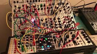 Exploring atmospherics with the 4ms QCD MI Kinks PM Oscillator amp filter Plonk and the Z8000 [upl. by Josy963]