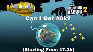 Can I Get 40k On Reef  Hill Climb Racing 2 Live [upl. by Annait]