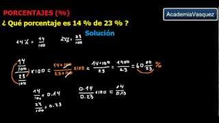 Hallar el Porcentaje del Porcentaje Ejercicio 1 [upl. by Lewellen]