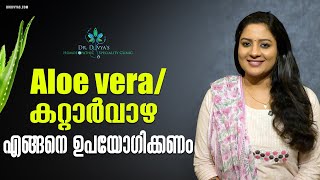 മുഖത്തും തലയിലും കറ്റാർവാഴ എങ്ങനെ ഉപയോഗിക്കണം Amazing Benefits amp Usage of Aloe Vera for Skin amp Hair [upl. by Kama]