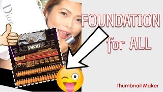 NEWDIOR BACKSTAGE FACE amp BODY FOUNDATION REVIEW TAGLISH [upl. by Anselme257]