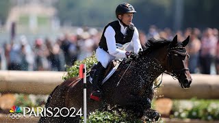 Jung Collett and Burton WOW in individual eventing after Day 2  Paris Olympics  NBC Sports [upl. by Inama]