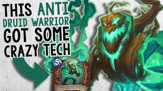 THIS ANTI DRUID WARRIOR GOT SOME CRAZY TECH  Constructed  The Boomsday Project  Hearthstone [upl. by Norwood985]