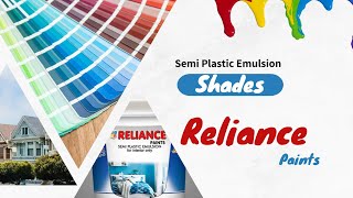 Reliance Paint Semi Plastic Emulsion Distemper Shades [upl. by Ayita712]