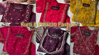 Kurti amp Palazzo Fashion Guide Perfect Outfits for All Seasons [upl. by Rimas]