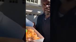 Shaq goes crazy for halloween donuts [upl. by Ackerley243]