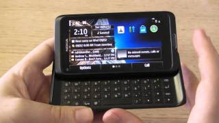 Nokia E7 Review in HD [upl. by Stanzel605]