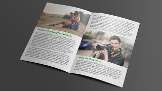 How to Layout Book amp Magazine in Photoshop  Basic Tutorial For Beginners [upl. by Siugram412]