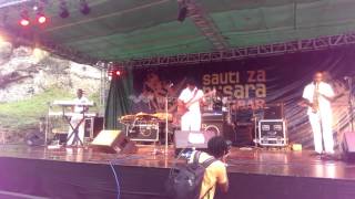 Kenyan Afrojazz Band Ricky na Marafiki in Sauti za Busara [upl. by Essyle]