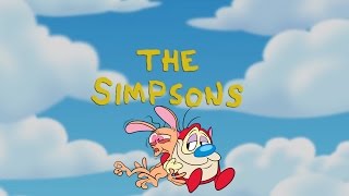 Ren amp Stimpy References in The Simpsons [upl. by Tav]