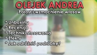 ANDREA Olejek na porost włosów z AliExpress  cała prawda  unboxing i recenzja  ALILOVE PL [upl. by Aciret679]