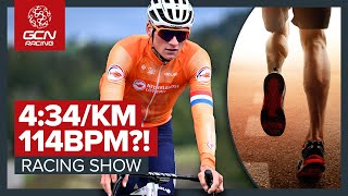 These Pro Cyclist Run Times Will Seriously Astonish You  GCN Racing News Show [upl. by Deloris]