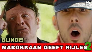 Blinde  Marokkaan Geeft Rijles Seizoen 2 Aflevering 4  Mertabi [upl. by Aicilihp]