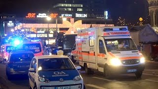 Möglicher Anschlag in Berlin Polizei spricht von Terroranschlag [upl. by Vivianne361]