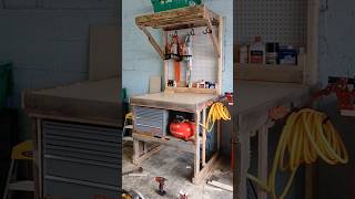 Pallet Workbench Pt 1 builtnotbought stihl acehardware [upl. by Leschen795]