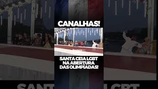 Santa Ceia LGBT na abertura da Olimpíada [upl. by Dunlavy]