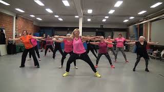 Zumba Gold  warm up 3  OneRepublic  Run [upl. by Dorin]