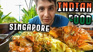 Indian FOOD TOUR in Singapore 🇸🇬 BEST Crispy Prata amp Fish Head Curry [upl. by Ramona]