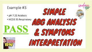 ABG ANALYSIS AND SYMPTOMS INTERPRETATION AND SIMPLE PRINCIPLES  NCLEX  PNLE MARK KLIMEK  NURSING [upl. by Lorsung]