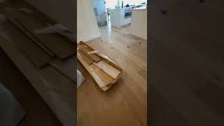 Hardwood floor repair Water damage [upl. by Bander272]