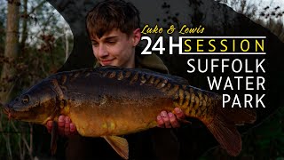 Carp Fishing  24 Hour Session  Revisiting Suffolk Water Park [upl. by Aikam]