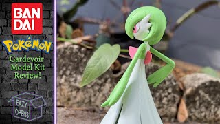 Pokemon Model Kit Gardevoir Figure Review actionfigurereview bandai [upl. by Eedyaj835]