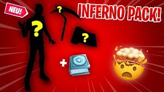 Das NEUE Fortnite INFERNO Paket  VBucks Skin Lackierung amp mehr [upl. by Megargee68]