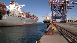 MoorMaster™ automated mooring at a container terminal [upl. by Aray439]